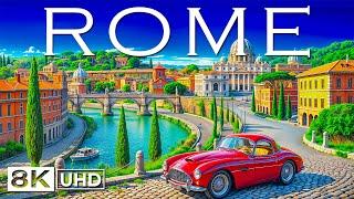 Wonders of Rome | Explore Rome’s Eternal Monuments and Ancient Streets | Travel Video 8k