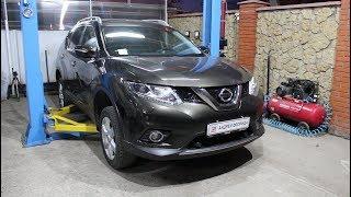 Замена масла в угловом редукторе раздатке на Ниссан Х трейл T32  Nissan X TRAIL 2,5  2017 года