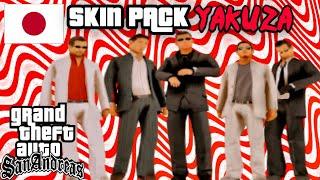 SHARE!! Skin Pack Mafia Yakuza Part 2 GTA San Andreas