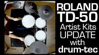 Roland TD-50 new Artist Kits update: 25 NEW kits (+15 remixed/edited)