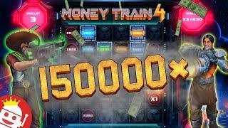  SPECTACULAR 150,000X MONEY TRAIN 4 MAX WIN!