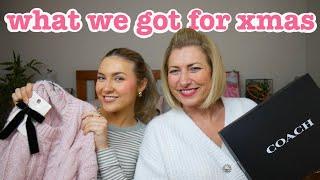 WHAT I GOT FOR CHRISTMAS 2024! mum vs daughter!