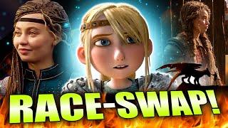 ANOTHER RACE SWAP! Astrid Gets Done DIRTY In New Live Action 'How To Train Your Dragon' Adaptation!