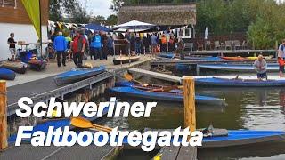 Schweriner Faltboot-Regatta   "Rosa Paddel", SV-Mecklenburger Staatstheater.