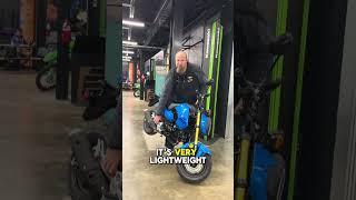 Living with a Grom at 6'8 #grom #bikereview