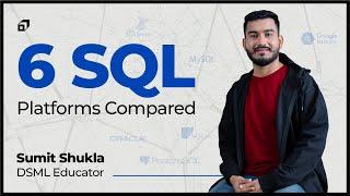 Comparing Different SQL Platforms | MySQL | PostgreSQL | MongoDB | SQLite | Oracle | MS SQL @SCALER