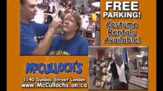 McCullochs Costume Halloween Costume Commercial