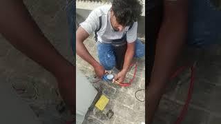 Mitsubishi electric vrf AC ENGINEER 🪛️daikin gas charges #acpower #sortvideovira