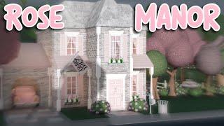 ROSE MANOR  Welcome to Bloxburg Home Tour