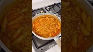 Buldak real cheese rabokki recipe #buldakramen #buldak #buldaknoodles #koreannoodles #kfood #samyang