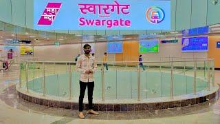 Exploring Swargate Metro Station | Pune Metro Vlog