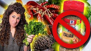 The Truth About ITALIAN SEASONING | How Italians Actually Use Herbs & Spices