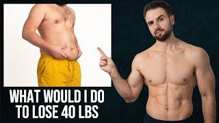 What I'd Do If I Had To Lose 40 Pounds of Body Fat (5 Steps)