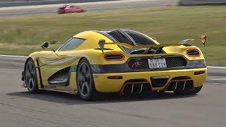 Koenigsegg Agera RS - Lovely Exhaust Sounds on Track!