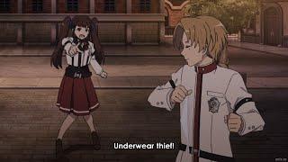 They thought Rudeus was A Pantsu thief | Mushoku Tensei Season 2 Episode 5