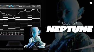 [+20] Best Dark Trap Piano Midi Kit 2022 “NEPTUNE” Drake | Future | Pop Smoke NY/UK Drill Midi Pack