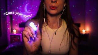 ASMR to Make You Sleepy in 30 Minutes or Less (Breathing, Light Triggers, Face Scratching, Tapping)