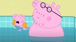 George lernt schwimmen!  Peppa-Wutz Volle Episoden  Cartoons Für Kinder |