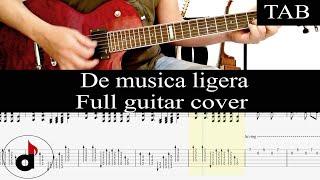 DE MÚSICA LIGERA - Soda Stereo (Gustavo Cerati): FULL cover guitarra + TAB