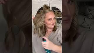 1-Inch Curling Iron Tutorial for Shoulder-Length Hair #fok #curltutorial