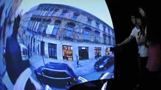 'Discover Krakow' (360-degree video) presented on iDome at City University of Hong Kong