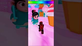 DEADPOOL escape PRINCESS VANELLOPE BARRY'S PRISON RUN #roblox #shorts