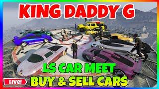 LS CAR MEET BUY & SELL CARS DLC GCTF GIVE CARS TO FRIENDS PS4 GTA 5 ONLINE Live Stream #gctf #lscm