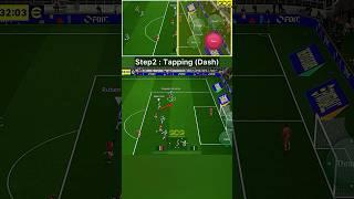 Tutorial dribbling skill: Scissors Feint  by Alejandro Garnacho #efootball