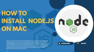 How to install node.js on Mac 2024