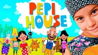 СМЕШНОЕ ВИДЕО ДЛЯ ДЕТЕЙ Новый игровой мультик Pepi House детская игра Pepi Play