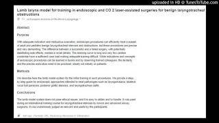 Endoscopic and CO 2 laser-assisted surgeries for benign laryngotracheal obstructions