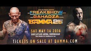 Colin Fletcher Vs. Walter Gahadza - BAMMA 25