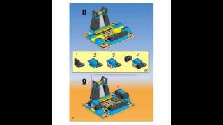 Инструкция по сборке lego 6454 -  Запуск ракеты 6454