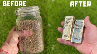 Scrap Swarf to Beautiful Bullion - Trash To Treasure - ASMR Metal Melting - 3 Casting Techniques