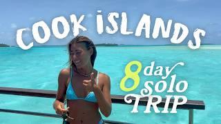 I got bit by a tropical creature  Solo Trip Travel Vlog! 8 days in the Cook Islands ️