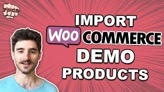 Woocommerce Demo Products - CSV File Import (with images)