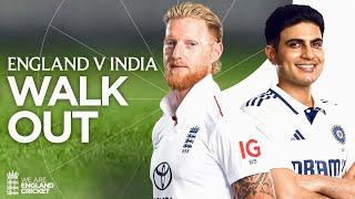 The Time Is NOW! | England vs India | Walk Out and Anthems