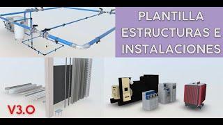 Plantilla estructuras e instalaciones para Revit | Lanzamiento v3.0