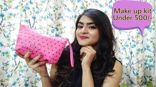 Beginners makeup kit UNDER RS 500/- | Affordable makeup | Ria Das