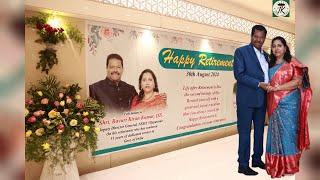 RETIREMENT FUNCTION OF MY HUSBAND Mr. KIRAN KUMAR. ISS || JK SPECIAL CREATIONS || JYOTHI'S SPECIAL