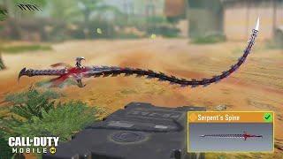 Legendary Snake Sword Looks Amazing in CODM - COD Mobile