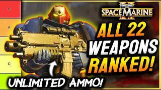 Space Marine 2 - All 22 Weapons Ranked WORST To BEST! (Ruthless)