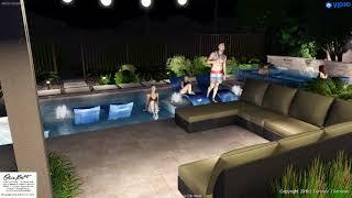 Caplan 2.1 -  Pool, Spa & Outdoor Living Space Remodel