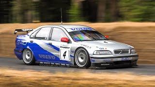 Volvo S40 BTCC Super Touring Car w/ 2.0L N/A 5-Cylinder Engine: Intake Sound & Accelerations!