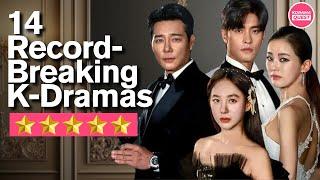 14 Blockbuster Korean Dramas With Record High Viewership!