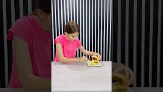 Mystery Box ️ #shorts Burger with ️ #threewikifamily #food #prank #funny