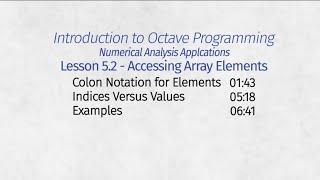 OP Lesson 5.2-Accessing Array Elements