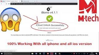 Ios 13.2 bypass icloud activation lock using iBomb tool 100% working latest 2018 on all iphone