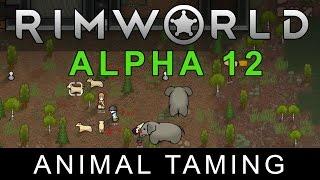 RimWorld Alpha 12 - Animal Taming