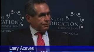 California State Supt. candidate Larry Aceves interview with John Fensterwald, Part I